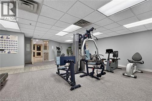 1237 North Shore Boulevard Unit# 405, Burlington, ON - Indoor Photo Showing Gym Room