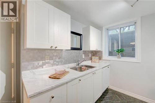 250 Dinison Crescent, Kitchener, ON - Indoor Photo Showing Kitchen With Double Sink