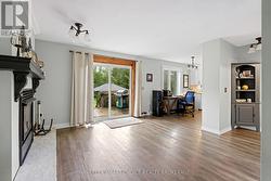 Patio doors leading to backyard - 