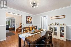 A view from the dining room to living room - 