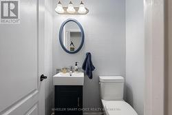 Main floor powder room. - 
