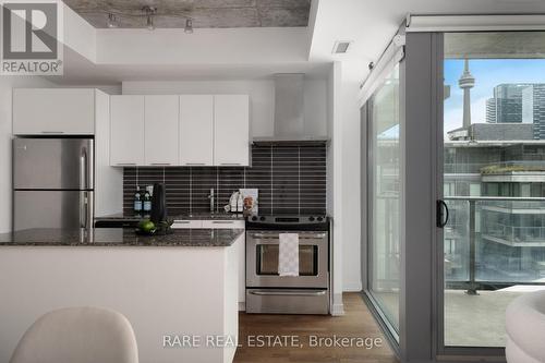 919 - 95 Bathurst Street, Toronto, ON - Indoor Photo Showing Kitchen With Upgraded Kitchen