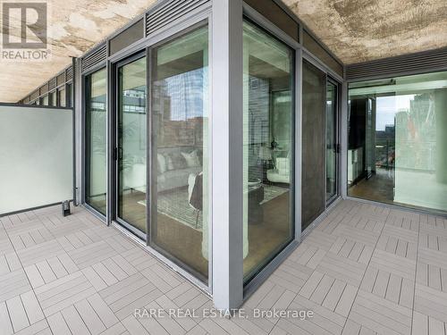 digitally enhanced - 919 - 95 Bathurst Street, Toronto, ON - Outdoor With Balcony With Exterior