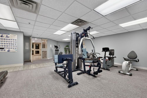 405-1237 North Shore Boulevard E, Burlington, ON - Indoor Photo Showing Gym Room