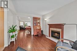 Family Rm w/cozy gas fireplace. - 