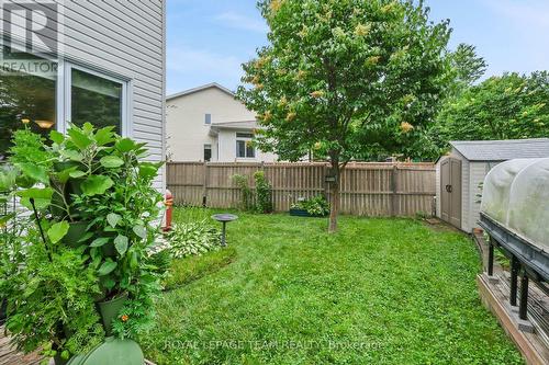 Low maintenance perennials in backyard. - 70 College Circle, Ottawa, ON 