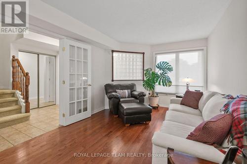 French Doors in Living Rm. - 70 College Circle, Ottawa, ON 