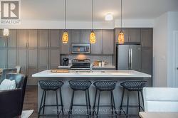 Sleek countertops and major style - 