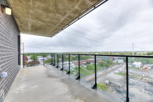 Balcon - W704-8510 Rue Jean-Nicolet, Montréal (Saint-Léonard), QC - Outdoor With View With Exterior