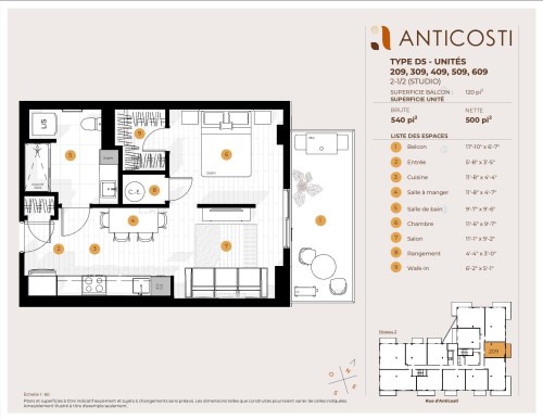 Plan (croquis) - 509-1377 Rue D'Anticosti, Lévis (Les Chutes-De-La-Chaudière-Est), QC - Other