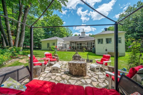Back of Structure - 1090 Rue Des Trilles, Prévost, QC - Outdoor With Deck Patio Veranda