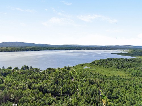 Aerial View - 71 Ch. Fortin, Weedon, QC - Outdoor With Body Of Water With View