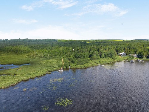 Aerial View - 71 Ch. Fortin, Weedon, QC - Outdoor With Body Of Water With View