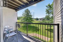 Balcony overlooks Horseshoe Resort ski hill - 