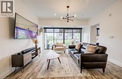 Big bright patio doors with both roller screens and black out blinds - 