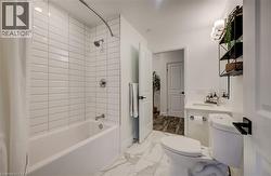 4 piece bath view to front hall - 