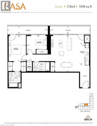 Floor plan - 1055 Weber Street E Unit# 207, Kitchener, ON 
