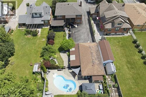 33 Centennial Parkway S, Hamilton, ON - Outdoor With In Ground Pool With View