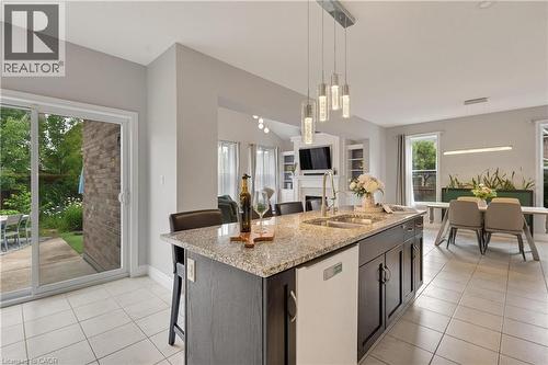 225 Tremaine Crescent, Kitchener, ON - Indoor Photo Showing Kitchen With Double Sink