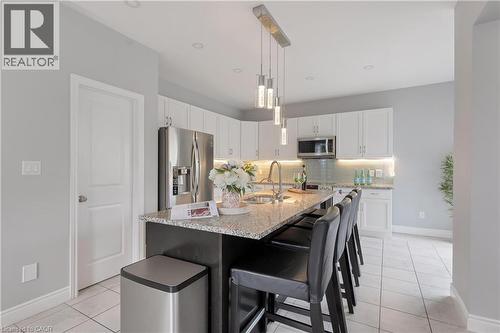 225 Tremaine Crescent, Kitchener, ON - Indoor Photo Showing Kitchen With Upgraded Kitchen
