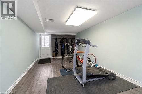 Lower Level Exercise Room with separate entrance - 18 Stonegate Drive, Hamilton, ON 