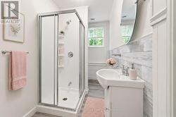 2nd floor 3- peice bathroom staged. - 
