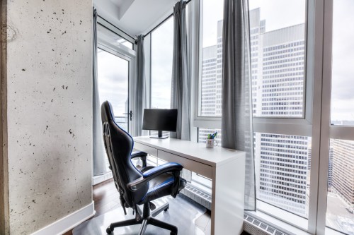 Bureau - 3803-1188 Av. Union, Montréal (Ville-Marie), QC - Indoor Photo Showing Office