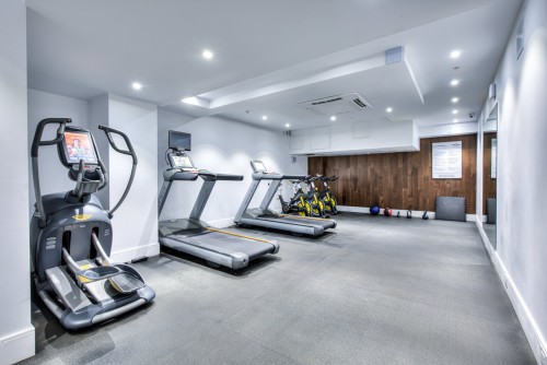 Salle d'exercice - 3803-1188 Av. Union, Montréal (Ville-Marie), QC - Indoor Photo Showing Gym Room