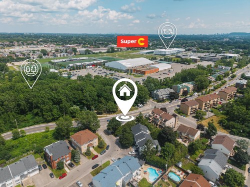 Vue d'ensemble - 1538 Rue De Gascogne, Laval (Chomedey), QC - Outdoor With View