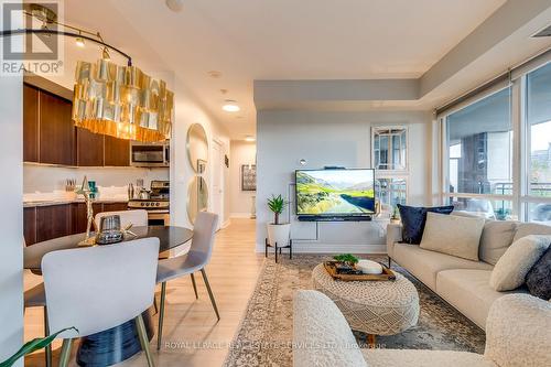 203 - 16 Brookers Lane, Toronto, ON - Indoor Photo Showing Living Room