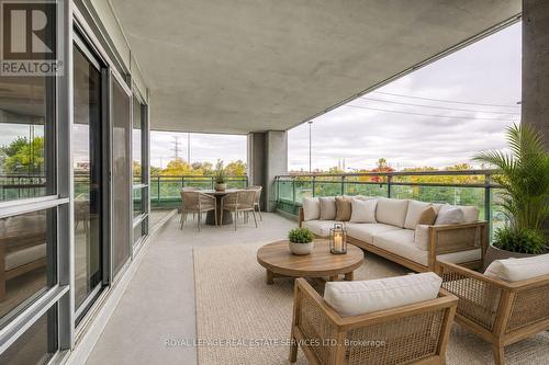 203 - 16 Brookers Lane, Toronto, ON -  With Exterior