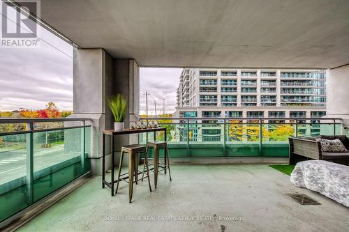 Covered Terrasse - 203 - 16 Brookers Lane, Toronto, ON - Outdoor With Exterior