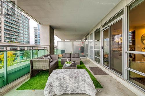 Covered Terrase - 203 - 16 Brookers Lane, Toronto, ON - Outdoor With Exterior