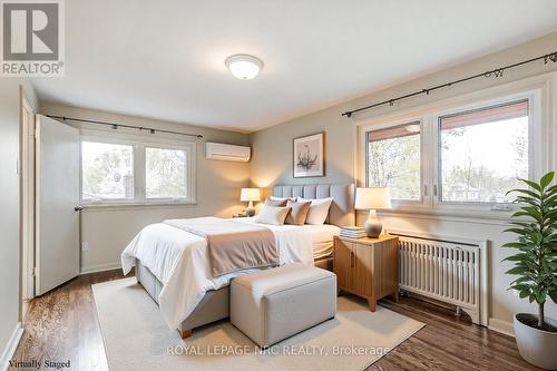 2nd bedroom - virtually staged - 24 Tennessee Avenue, Port Colborne (Sugarloaf), ON - Indoor Photo Showing Bedroom
