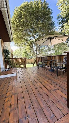 fenced rear yard for your privacy - 24 Tennessee Avenue, Port Colborne (Sugarloaf), ON - Outdoor With Deck Patio Veranda