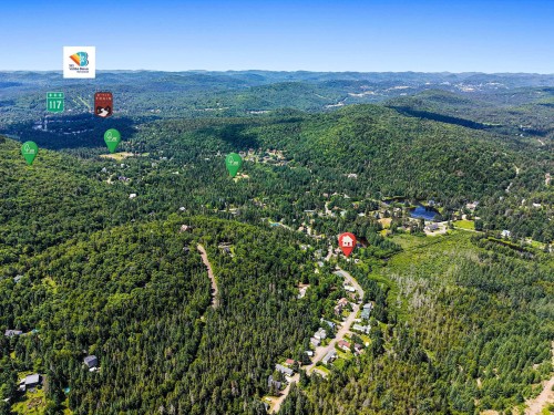 Photo aérienne - 46 Rue Belle-Étoile, Val-David, QC 