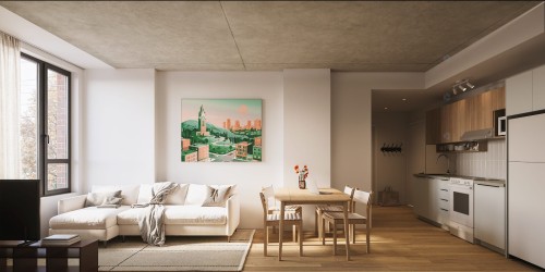 Dining Room - 302-2566 Rue St-Patrick, Montréal (Le Sud-Ouest), QC - Indoor