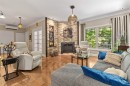 Salon - 39 Rue Marsolais, Cantley, QC  - Indoor Photo Showing Living Room With Fireplace 