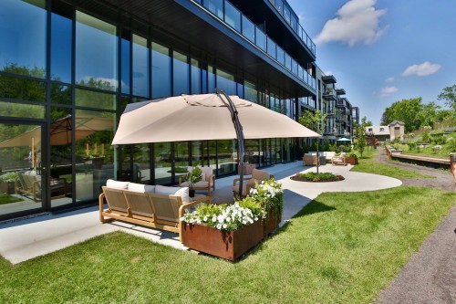 Terrasse - 103-2100 Rue Benoit, Saint-Bruno-De-Montarville, QC - Outdoor With Exterior