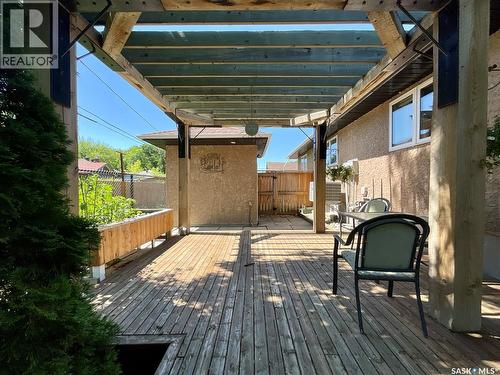 3307/3309 Dawson Crescent, Regina, SK - Outdoor With Deck Patio Veranda With Exterior