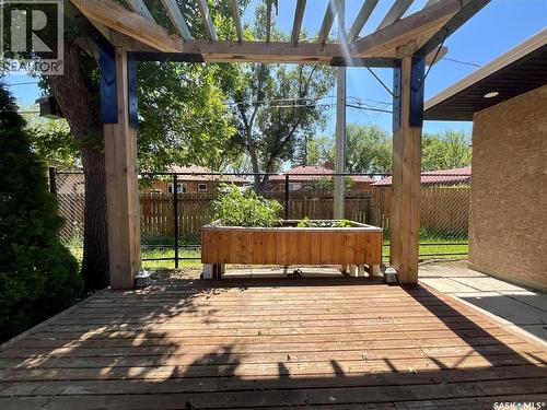 3307/3309 Dawson Crescent, Regina, SK - Outdoor With Deck Patio Veranda