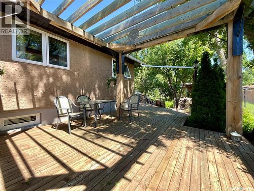 3307/3309 Dawson Crescent, Regina, SK - Outdoor With Deck Patio Veranda