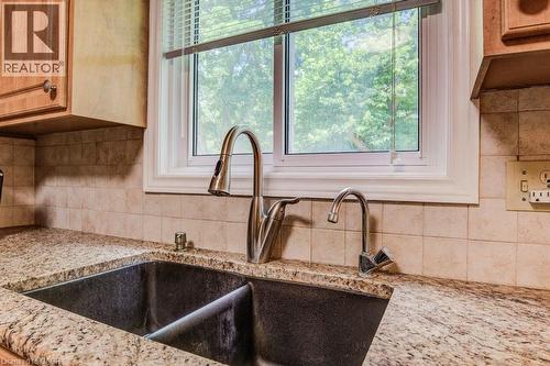 94 Mccarron Crescent, Waterloo, ON - Indoor Photo Showing Kitchen With Double Sink