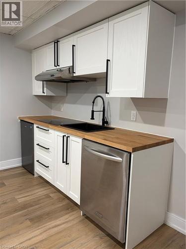 Kitchenette in lower level - 397 Caithness Street E, Caledonia, ON - Indoor Photo Showing Kitchen