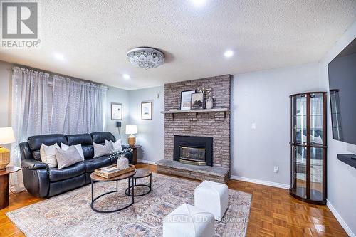 1238 Tapley 1/4 Line, Cavan Monaghan, ON - Indoor Photo Showing Living Room With Fireplace