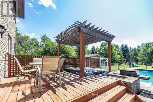 1238 Tapley 1/4 Line, Cavan Monaghan, ON - Outdoor With Deck Patio Veranda