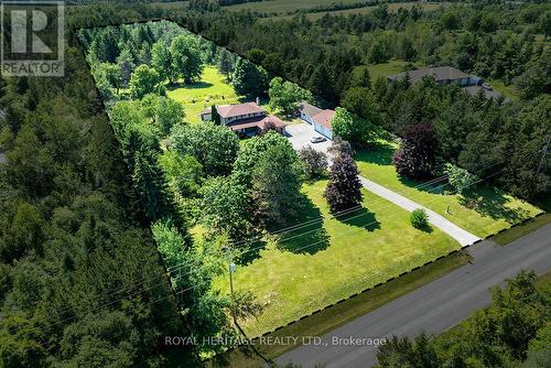 Approximate Lot Lines - 1238 Tapley 1/4 Line, Cavan Monaghan, ON -  With View