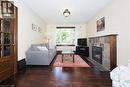 223 Wellington Street N, Kitchener, ON  - Indoor Photo Showing Living Room With Fireplace 