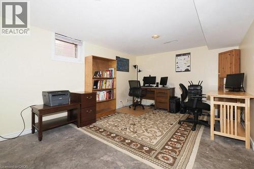 Rec Room - 223 Wellington Street N, Kitchener, ON - Indoor Photo Showing Office