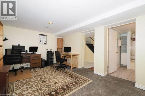 Rec Room - 223 Wellington Street N, Kitchener, ON - Indoor Photo Showing Office